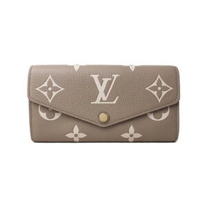 Louis Vuitton Sarah NM Bicolor Bifold Wallet Empreinte Long Portefeuille